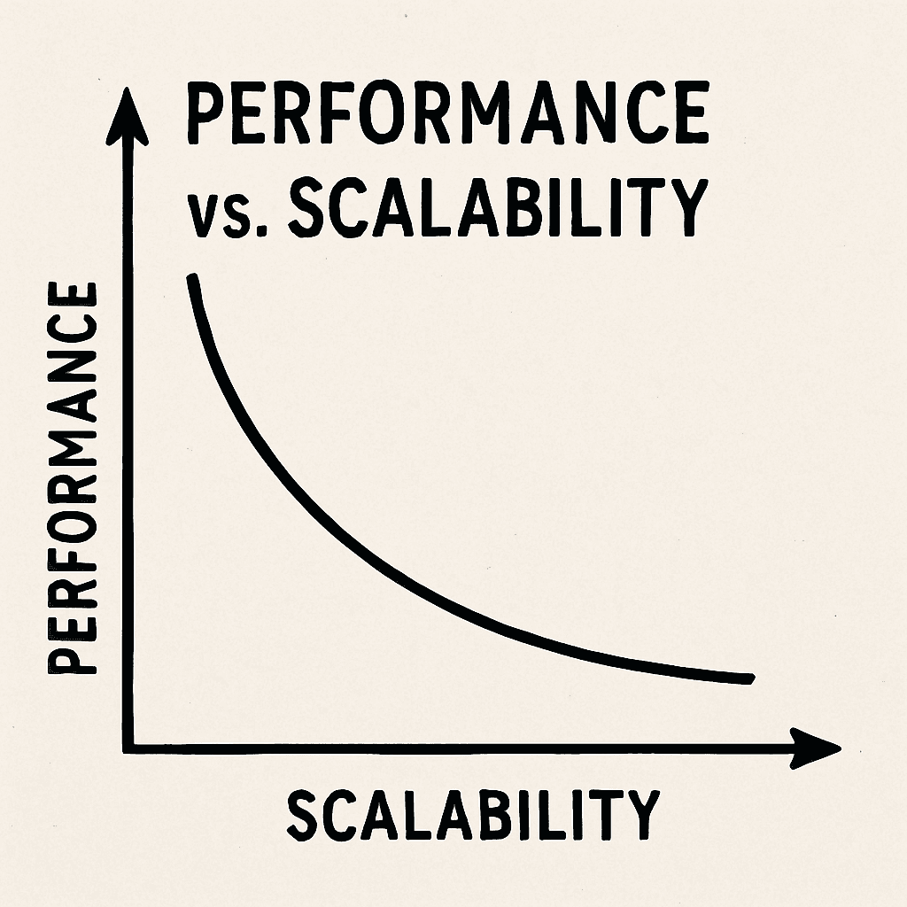 Performance vs Scalability